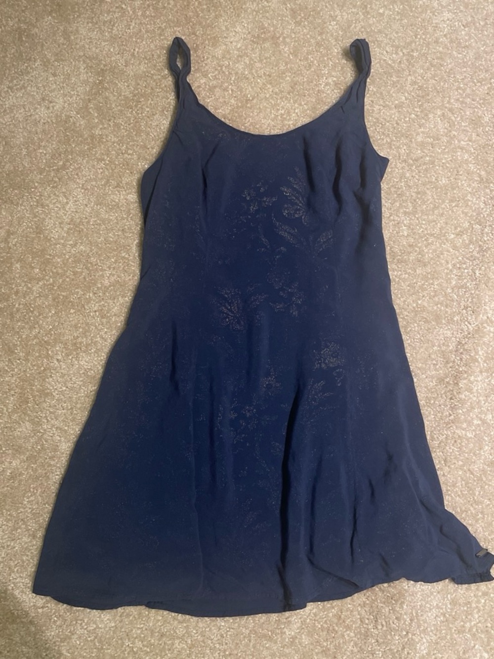 Navy mini dress